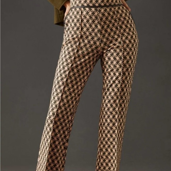 Anthropologie by Mauve high waisted kick flare pants. - Picture 3 of 5